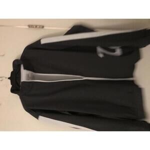 Men's Gray and White work Jacket with Walgreens Logo